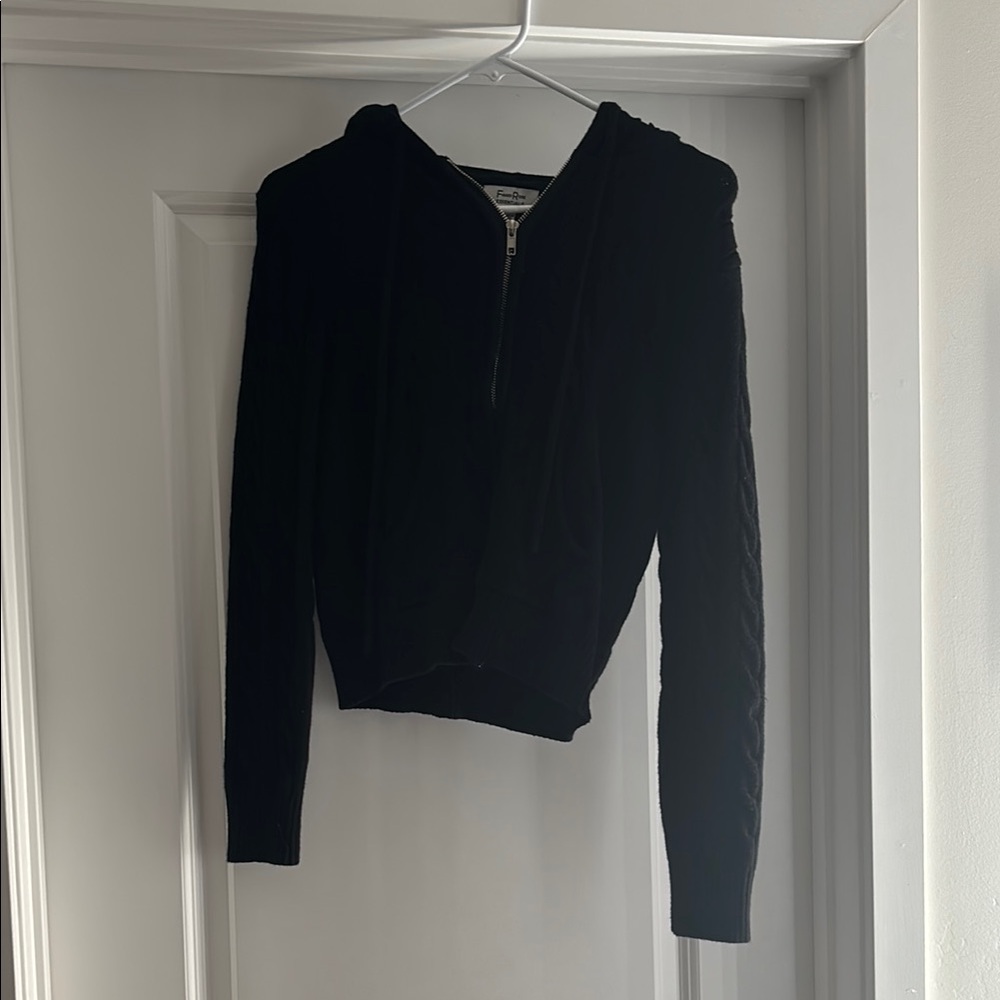 Black Hoodie Sweater